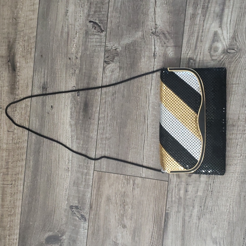 Shiny Disco 3 Toned shoulder bag